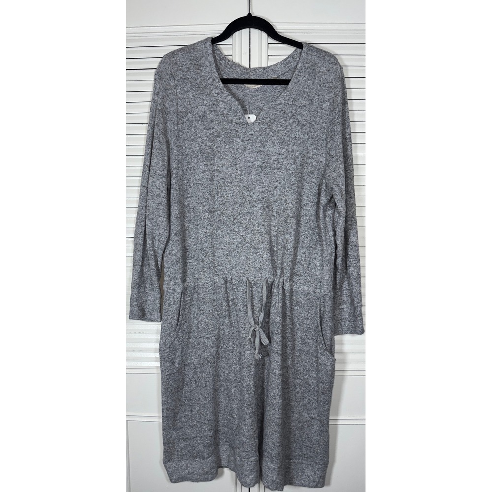 Soft Surroundings Ultimate Softness Easy Living Drawstring Waist Dressβ Size L